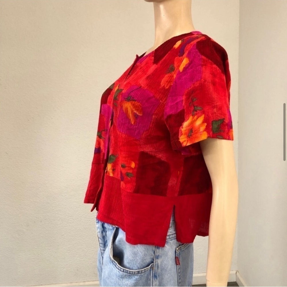 Vintage Sarah b studio blouse button front - Picture 8 of 16